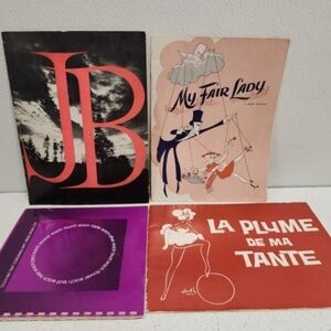 Vintage Playbooks-My Fair Lady, La Plume De Ma Tante, JB Home Collectables Women